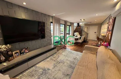 Apartamento duplex com 3 dormitórios à venda, 181 m² por r$ 2.500.000,00 - santo amaro - são paulo/sp