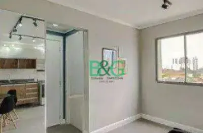 Apartamento com 1 dormitório à venda, 30 m² por r$ 309.000 - mooca - são paulo/sp
