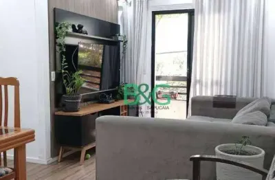 Apartamento com 3 dormitórios para alugar, 73 m² por r$ 3.482,00/mês - vila carbone - são paulo/sp