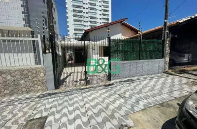 Casa com 2 dormitórios à venda, 80 m² por r$ 405.600,00 - vilamar - praia grande/sp