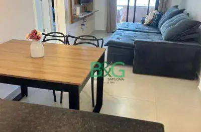 Apartamento com 2 dormitórios à venda, 76 m² por r$ 773.800,00 - boqueirão - praia grande/sp