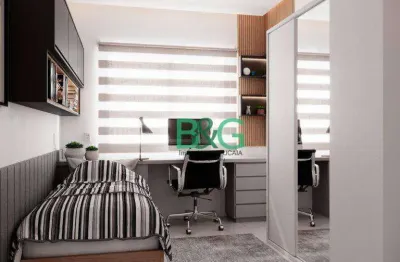 Apartamento com 2 dormitórios à venda, 39 m² por r$ 258.932,86 - artur alvim - são paulo/sp