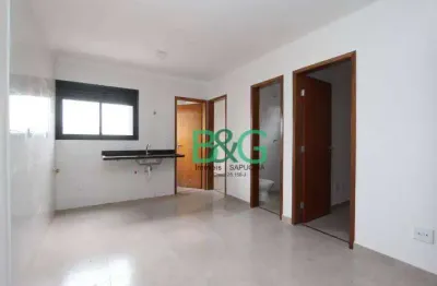 Apartamento com 2 dormitórios à venda, 37 m² por r$ 240.000 - vila ré - são paulo/sp