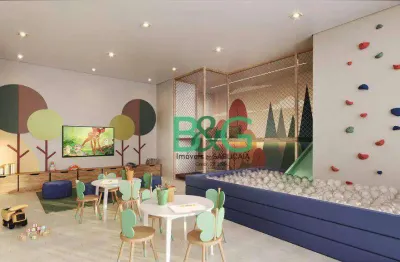 Studio com 1 dormitório à venda, 41 m² por r$ 266.494,14 - vila guilhermina - são paulo/sp