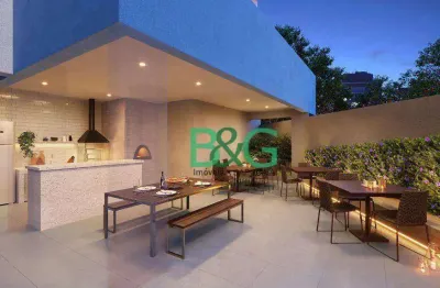 Apartamento com 2 dormitórios à venda, 40 m² por r$ 312.608,34 - vila guilhermina - são paulo/sp
