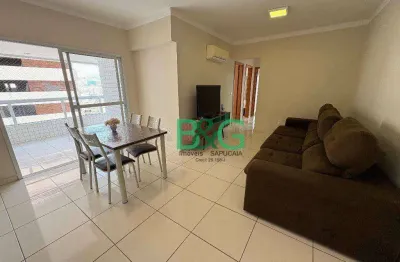 Apartamento com 3 dormitórios à venda, 112 m² por r$ 820.000,00 - vila guilhermina - praia grande/sp