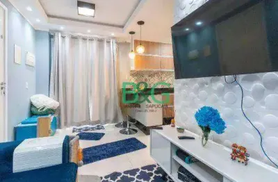 Apartamento com 2 dormitórios para alugar, 40 m² por r$ 2.535,00/mês - vila campanela - são paulo/sp