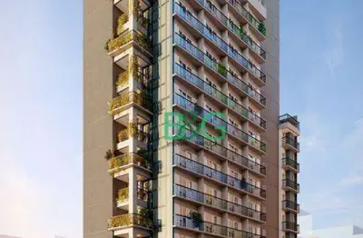 Studio com 1 dormitório à venda, 20 m² por r$ 270.000,00 - república - são paulo/sp