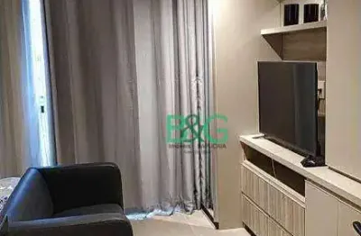 Studio com 1 dormitório para alugar, 36 m² por r$ 3.000,18/mês - república - são paulo/sp