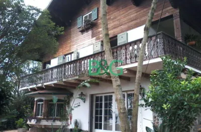Sobrado com 5 dormitórios à venda, 450 m² por r$ 1.800.000 - guarapiranga - são paulo/sp