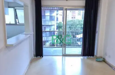 Apartamento com 1 dormitório para alugar, 45 m² por r$ 3.962,00/mês - moema índios - são paulo/sp