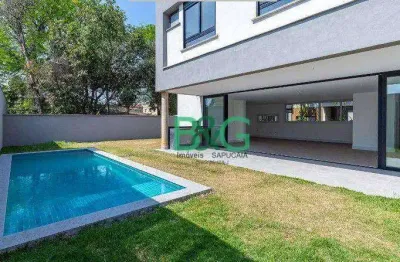 Casa com 4 dormitórios à venda, 418 m² por r$ 5.200.000 - santo amaro - são paulo/sp