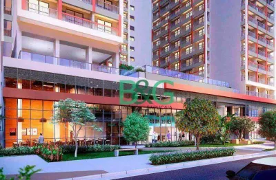 Apartamento com 1 dormitório à venda, 24,61 m² por r$ 498.200 - brooklin - são paulo/sp