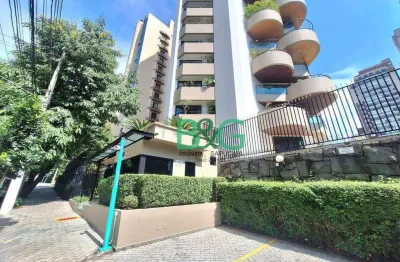 Apartamento com 4 dormitórios para alugar, 287 m² por r$ 40.500/mês - moema - são paulo/sp