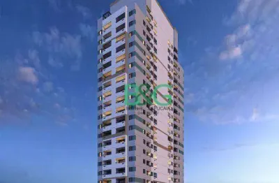 Apartamento com 2 dormitórios à venda, 38 m² por r$ 247.246,56 - vila cleonice - são paulo/sp