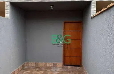 Casa com 2 dormitórios à venda, 75 m² por r$ 269.000,00 - balneário japura - praia grande/sp