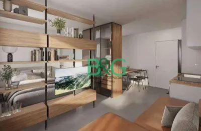 Studio à venda, 25 m² por r$ 518.566,95 - pinheiros - são paulo/sp