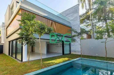 Casa com 5 dormitórios à venda, 867 m² por r$ 10.200.000 - brooklin - são paulo/sp