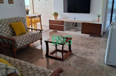 Apartamento com 3 dormitórios à venda, 110 m² por r$ 510.000,00 - vilamar - praia grande/sp