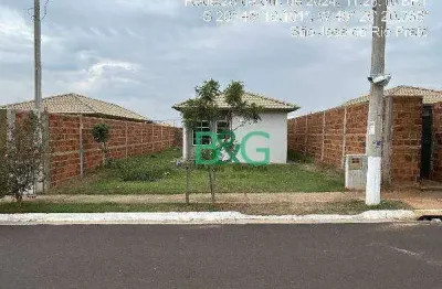 Casa com 2 dormitórios à venda, 43 m² por r$ 106.667,03 - parque residencial edson baffi - são josé do rio preto/sp