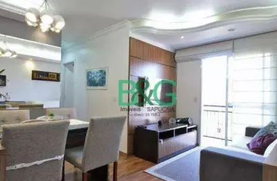 Apartamento com 3 dormitórios à venda, 60 m² por r$ 394.000 - sacomã - são paulo/sp
