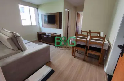 Apartamento com 2 dormitórios à venda, 44 m² por r$ 195.000,00 - jardim são luis - guarulhos/sp