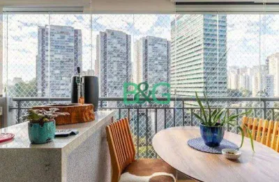 Apartamento com 1 dormitório à venda, 130 m² por r$ 1.250.000,00 - vila suzana - são paulo/sp