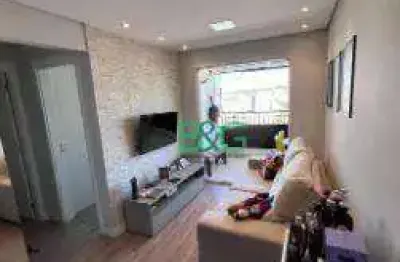 Apartamento com 2 dormitórios à venda, 61 m² por r$ 479.000,00 - sacomã - são paulo/sp