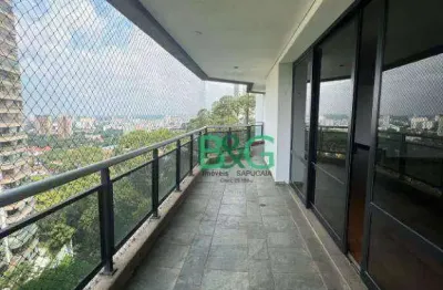 Apartamento com 4 dormitórios para alugar, 329 m² por r$ 19.591/mês - santo amaro - são paulo/sp
