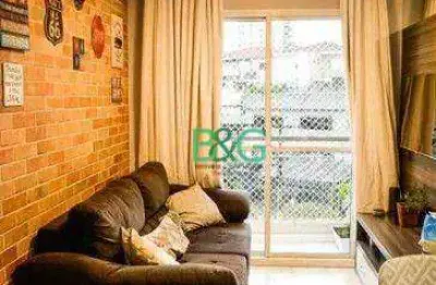 Apartamento à venda, 50 m² por r$ 349.000,00 - vila firmiano pinto - são paulo/sp