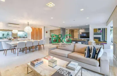 Apartamento com 3 dormitórios à venda, 244 m² por r$ 9.400.000,00 - moema - são paulo/sp