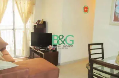 Apartamento com 2 dormitórios à venda, 47 m² por r$ 299.000 - são joão clímaco - são paulo/sp