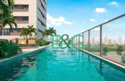 Apartamento com 2 dormitórios à venda, 56 m² por r$ 559.350,00 - vila anastácio - são paulo/sp