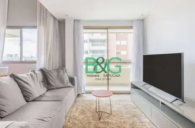 Apartamento duplex com 2 dormitórios à venda, 100 m² por r$ 2.000.000,00 - brooklin paulista - são paulo/sp