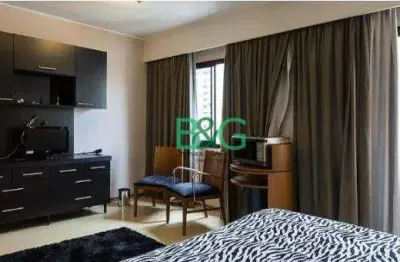 Studio com 1 dormitório à venda, 26 m² por r$ 449.000 - indianópolis - são paulo/sp