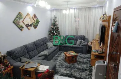 Sobrado com 3 dormitórios à venda, 125 m² por r$ 750.000 - vila nhocune - são paulo/sp