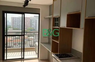 Studio com 1 dormitório para alugar, 27 m² por r$ 4.429/mês - indianópolis - são paulo/sp