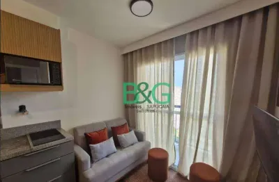 Studio com 1 dormitório para alugar, 24 m² por r$ 3.350/mês - vila butantã - são paulo/sp