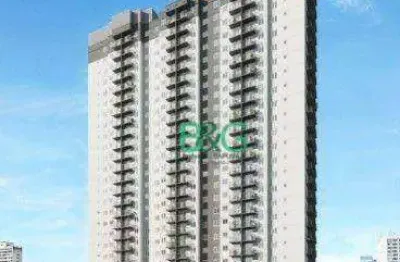 Apartamento com 2 dormitórios à venda, 37 m² por r$ 345.986,19 - vila moinho velho - são paulo/sp