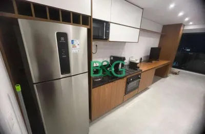 Studio com 1 dormitório para alugar, 29 m² por r$ 4.135/mês - vila pompeia - são paulo/sp