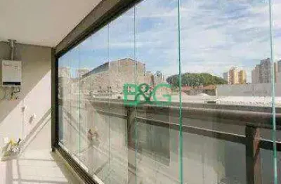 Apartamento com 1 dormitório à venda, 40 m² por r$ 444.000,00 - tatuapé - são paulo/sp