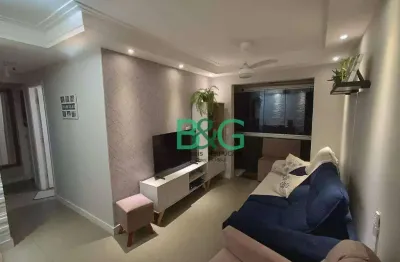Apartamento com 3 dormitórios à venda, 60 m² por r$ 370.000,00 - vila bela - são paulo/sp