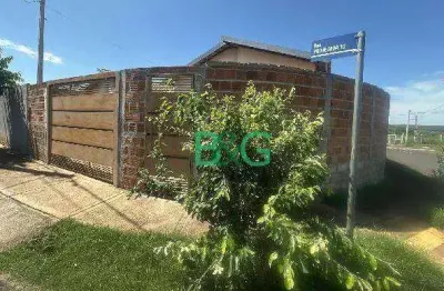 Casa com 2 dormitórios à venda, 45 m² por r$ 113.629,74 - jardim das palmeiras 3 - bady bassitt/sp