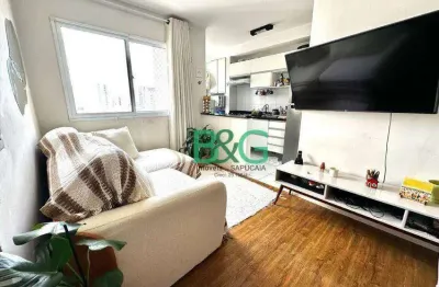 Apartamento com 2 dormitórios à venda, 44 m² por r$ 328.000,00 - maranhão - são paulo/sp