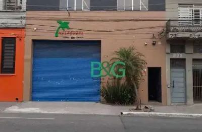 Galpão, 350 m² - venda por r$ 3.800.000,00 ou aluguel por r$ 25.680,00/mês - tatuapé - são paulo/sp