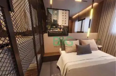 Studio com 1 dormitório à venda, 27 m² por r$ 450.000,00 - pinheiros - são paulo/sp
