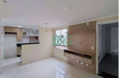 Apartamento com 2 dormitórios à venda, 43 m² por r$ 255.000,00 - jardim ansalca - guarulhos/sp