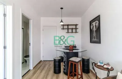 Studio com 1 dormitório para alugar, 27 m² por r$ 3.205/mês - vila dom pedro i - são paulo/sp