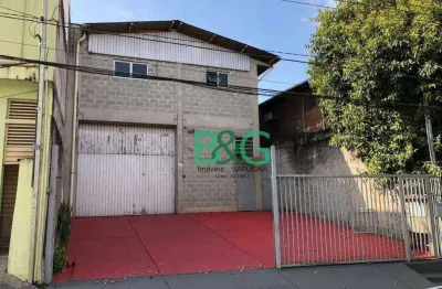 Galpão, 488 m² - venda por r$ 3.850.000,00 ou aluguel por r$ 13.850,00/mês - vila baby - são paulo/sp