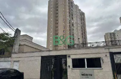 Apartamento com 2 dormitórios à venda, 48 m² por r$ 189.282,35 - jardim américa da penha - são paulo/sp